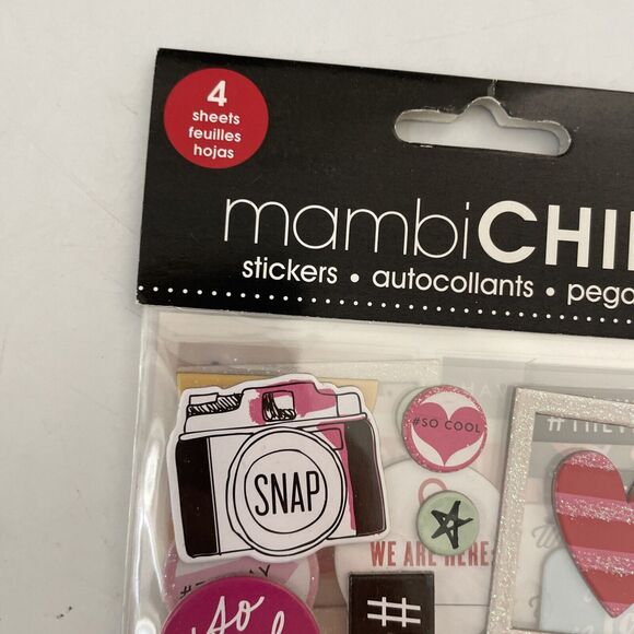 NEW Mambi Sticks Alphabet Letters Scrapbooking Stickers Me My Big Ideas Lot 10 - Picture 8 of 12